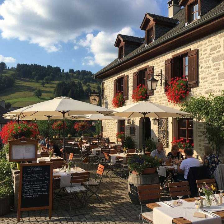 Restaurant avec terrasse Moissey