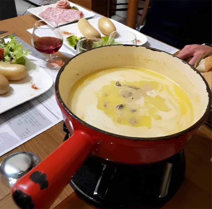 Une spécialité fromagère riche aux champignons des bois